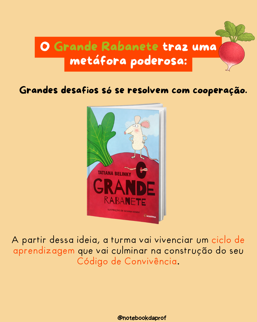 Construindo Combinados O Grande Rabanete